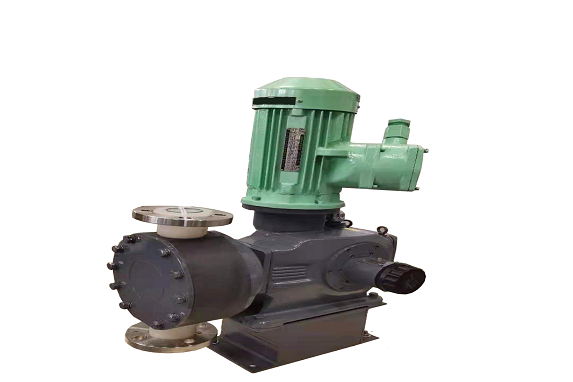 Electromagnetic diaphragm metering pump