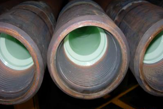 Internal coated drill pipe