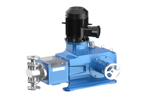 Plunger metering pump