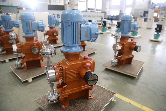 Plunger metering pump