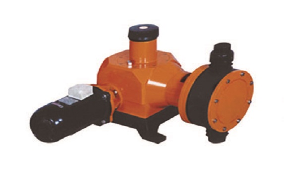 Pneumatic diaphragm metering pump