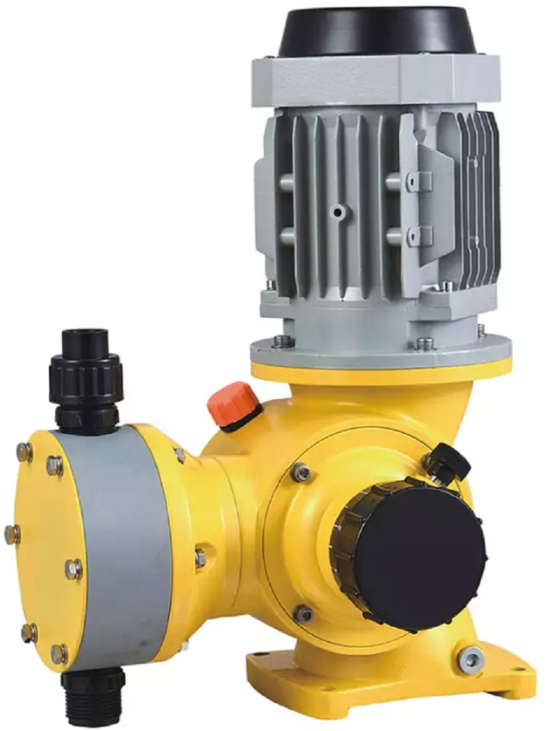 Positive displacement metering pump